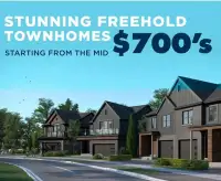 Niagara homes in the $700s only