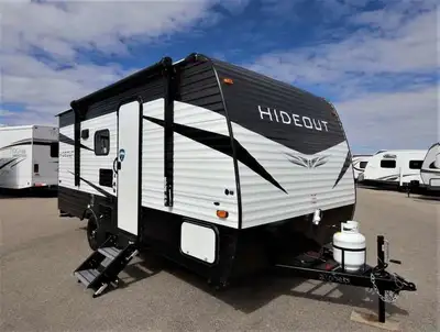 This very clean 2021 Keystone Hideout 176BH with slideout in great condition. Pull with SUV. $19,900...