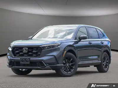 The 2026 Honda CR-V Hybrid EX-L in a stunning Blue finish with AWD handling offers an optimal drivin...