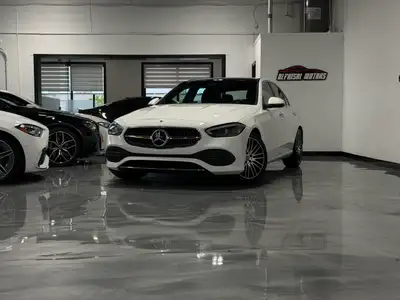 THIS BEAUTIFUL 2024 MERCEDES C300 FEATURES 4MATIC AWD, DIGITAL GAUGE CLUSTER NAVIGATION DISPLAY, MUL...