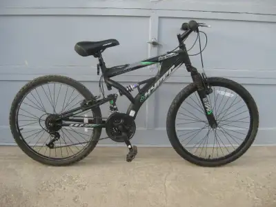 NICE ALUMINUM BIKE, 24” Wheels Dual Suspension 21 Gears, View more
