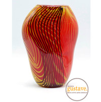 Vase en verre soufflé attribuable à Murano | 1970's
