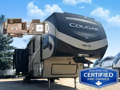 Located at:Our Acheson Location 10420 276 Street, Acheson, AB Floor Plan:Deluxe Couples 5th Wheel Af...
