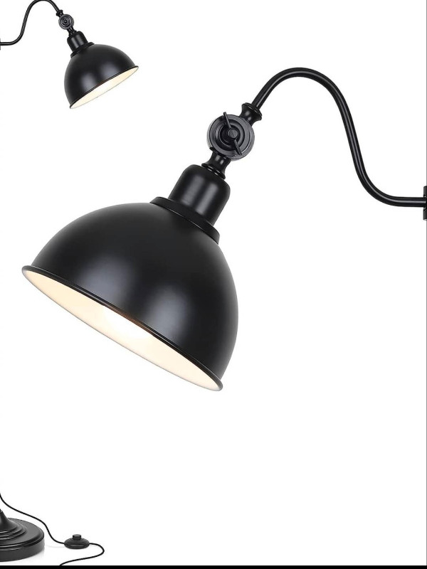 Mlambert Industrial Floor Lamp,63 Inch LED Standing Lamp Modern in Indoor Lighting & Fans in Gatineau