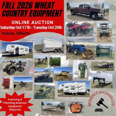 McInenly Auctions Fall Consignment ONLINE Auction, View more