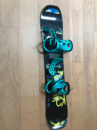 K2 Snowboard with bindings