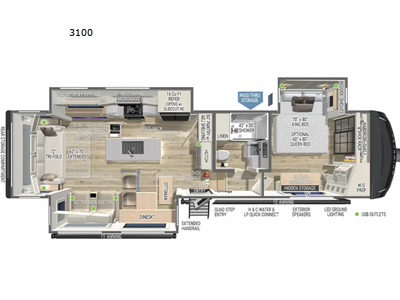 Please Call Us At 613.851.7326 with any questions? Brinkley Model Z fifth wheel 3100 highlights: The...