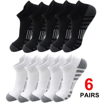 Athletic Ankle Socks 6 Pairs, View more