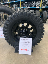 15" ATV Wheel & Tire Package with 28" Tires