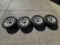 GMC rims and tires. 245/70/R17