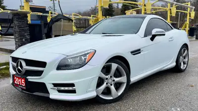 WE ARE CANADA'S MOTORS PLACE :) 2015 MERCEDES BENZ SLK 250 w/ 49,694 km !!! LOW KM HARD TOP CONVERTI...