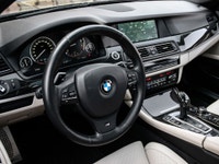 2013 BMW 550 M-Sport PKG Xdrive Black Exterior on White Interior comes with Navigation and Back up C... (image 6)