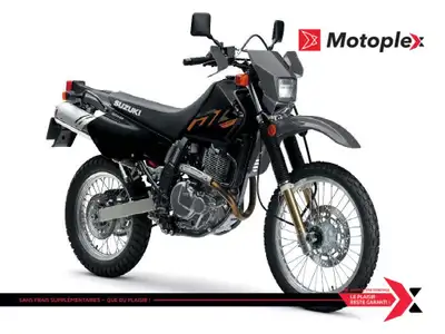 Motoplex Mirabel 2025 SUZUKI DR650SE DR650SE Si vous croyez que le plaisir commence au bout de la ro...