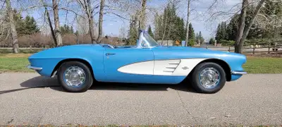 This 61 Corvette is a rare optioned fuel injected example and indicative of how it left the factory....