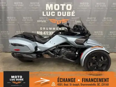 2022 Can-Am Spyder F3-T SE6 Can-Am Spyder F3-T SE6 2022 SEULEMENT 12 930 KM TRANSMISSION SEMI-AUTOMA...