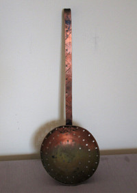 Antique Copper Ladel Hand Crafted & Other Kitchen Utensils