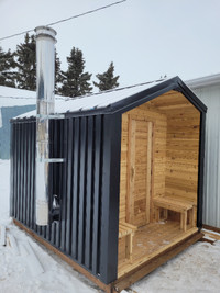 Handcrafted Cedar saunas