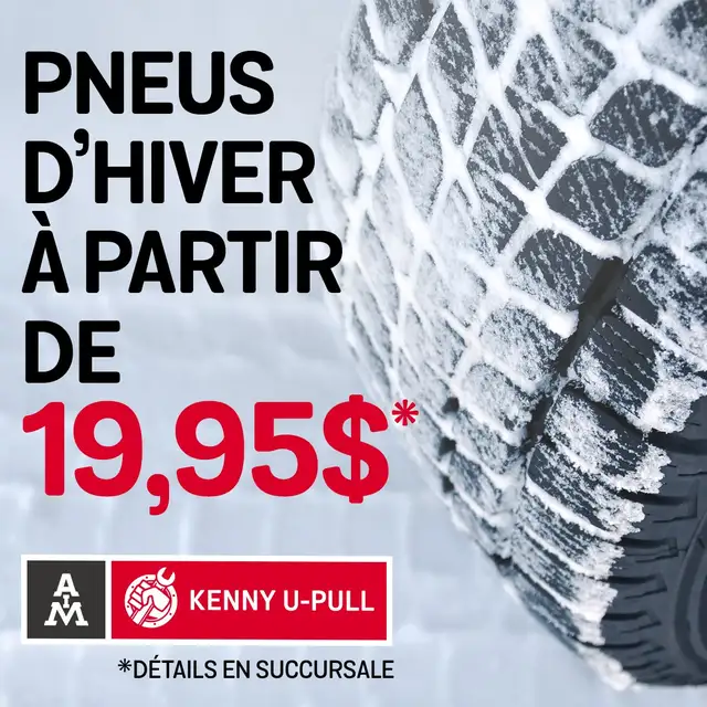 Pneus d’hiver de bonne qualité à des prix ridiculement bas! in Tires & Rims in Lévis - Image 2