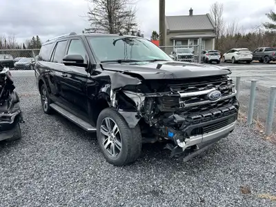 PRIX A VENIR 26-1490-22 Ford Expedition 41100 KM AIR BAGS DEPLOYE , AUTO EN MARCHE ,AUTO ACCIDENTE V...