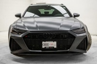 This Audi RS 6 Avant delivers a Twin Turbo Gas/Electric V-8 4.0 L/244 engine powering this Automatic... (image 1)