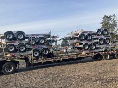 You will not find a better built trailer then an N&N trailer These Equipment haulers are hot dipped...