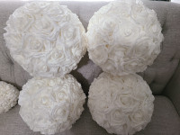 New Wedding Silk Flower Ball Artificial Rose Flower Ball