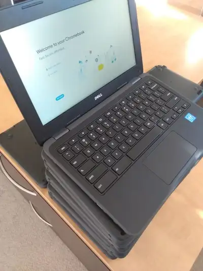 Dell Chromebook 11-3180 Google Play 11in Rugged Laptops, View more