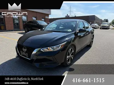 2020 NISSAN SENTRA SV, ONE OWNER, NO ACCIDENT, REAR VIEW CAMERA, HEATED SEATS, PARK SENSORS, BLIND S...