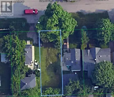 Welcome to 4 Grandview Drive! A great location for your custom home. This 30' x 90' lot with R2 Zoni...