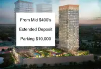 Condos form High $400’s In Milton. Close to Go Station.