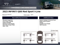 The 2023 INFINITI Q50 Red Sport 400 is the high-performance flagship of the Q50 lineup, designed for... (image 1)