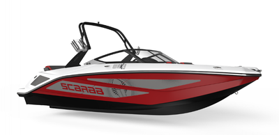 2026 Scarab 215 LX WAKE - Orange, Red, Grey Fully Customizable – Available to Order for Spring 2026...