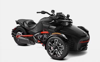 2026 Can-Am Spyder F3-S – Monolith Black Satin Stealthy, aggressive, and performance-focused. The Sp...