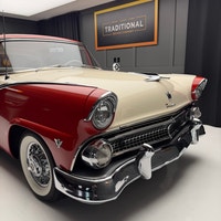 Step back into the golden era of automotive design with this beautifully restored 1955 Ford Fairlane... (image 5)