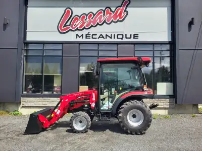 TRACTEUR MAHINDRA 2126CAB NEUF, 2025, 4X4, 3 CYLINDRES, DIÉSEL ESSUIE-GLACE AVANT ET ARRIÈRE AIR CLI...