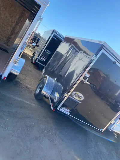 2025 Cargo King by Forest River. Finance available 6x10 inclosed trailer -barn door $6799 SOLD OUT -...