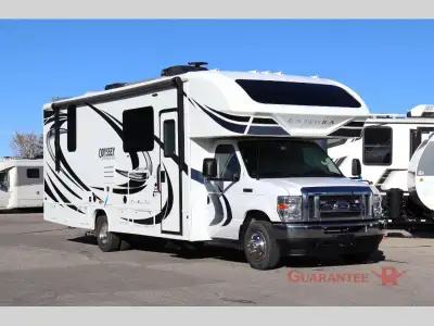 Guarantee RV Calgary's LARGEST selection of pre-owned inventory. Entegra Coach Odyssey Class C gas m...