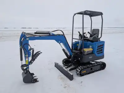 2025 AGROTK DM20 Mini Excavator - pilot controls, Kubota engine, 17 inch dig bucket, hydraulic thumb...