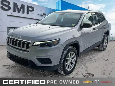 Saskatoon Motor Products - Recent Arrival! 2021 Jeep Cherokee Sport - Certified. Certification Progr...