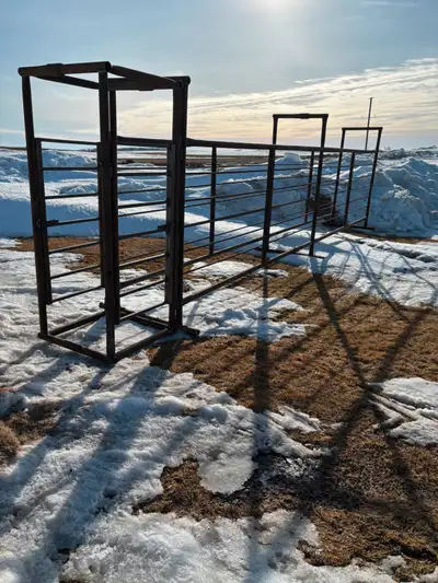 NEW 24 foot alley way with pin on pulp cage. 28 inch inside width, arches are 7ft tall and sides are...