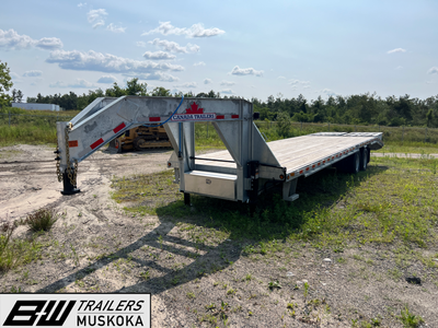 Canada Trailers Dump Trailer with Ramp kit 6.9ft by 14ft. GVWR 14000lbs. See more inventory online a...