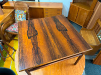 Brazilian rosewood mid century modern coffee table