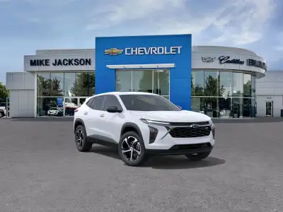 Trax FWD 1RS 2026 Chevrolet Trax Engine: Turbocharged Gas 3-Cyl 1.2L/ L/100Km City: 8.5 L/100Km Hwy:...