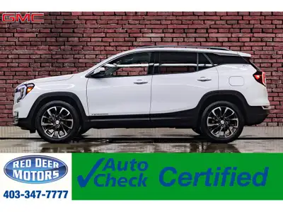**ONE OWNER - MECHANICALLY CERTIFIED** 58,204 KM This 2022 GMC Terrain AWD SLT is powered by a turbo...