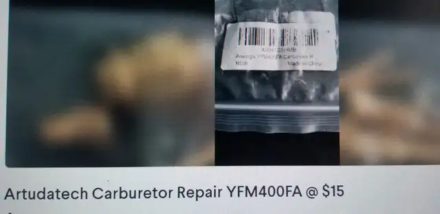 Artudatech Carburetor Repair YFM400FA @ $15 in ATV Parts, Trailers & Accessories in City of Toronto - Image 2