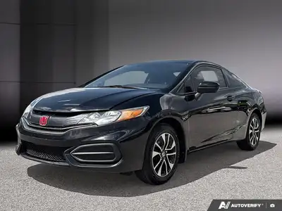 2015 Honda Civic Coupe La Honda Civic Coupé EX 2015 est une voiture compacte qui combine un style sp...