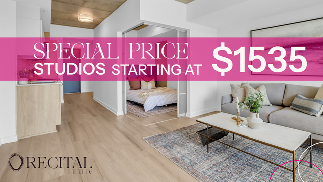 Recital I-II: Studio Apartment in Long Term Rentals in Ottawa - Image 2