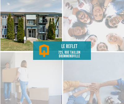 La Coopérative d'habitation Le Reflet située à Drummondville est à la recherche de nouveaux membres!...