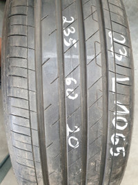 4 x 235/60/20 GOODYEAR efficientgrip tires 75% tread left Dot #2
