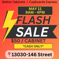 Cabinet Blowout Sale - Cupboards Express!!  Sat May 11/24 Only